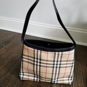 Classic Burberry Nova Plaid Handbag